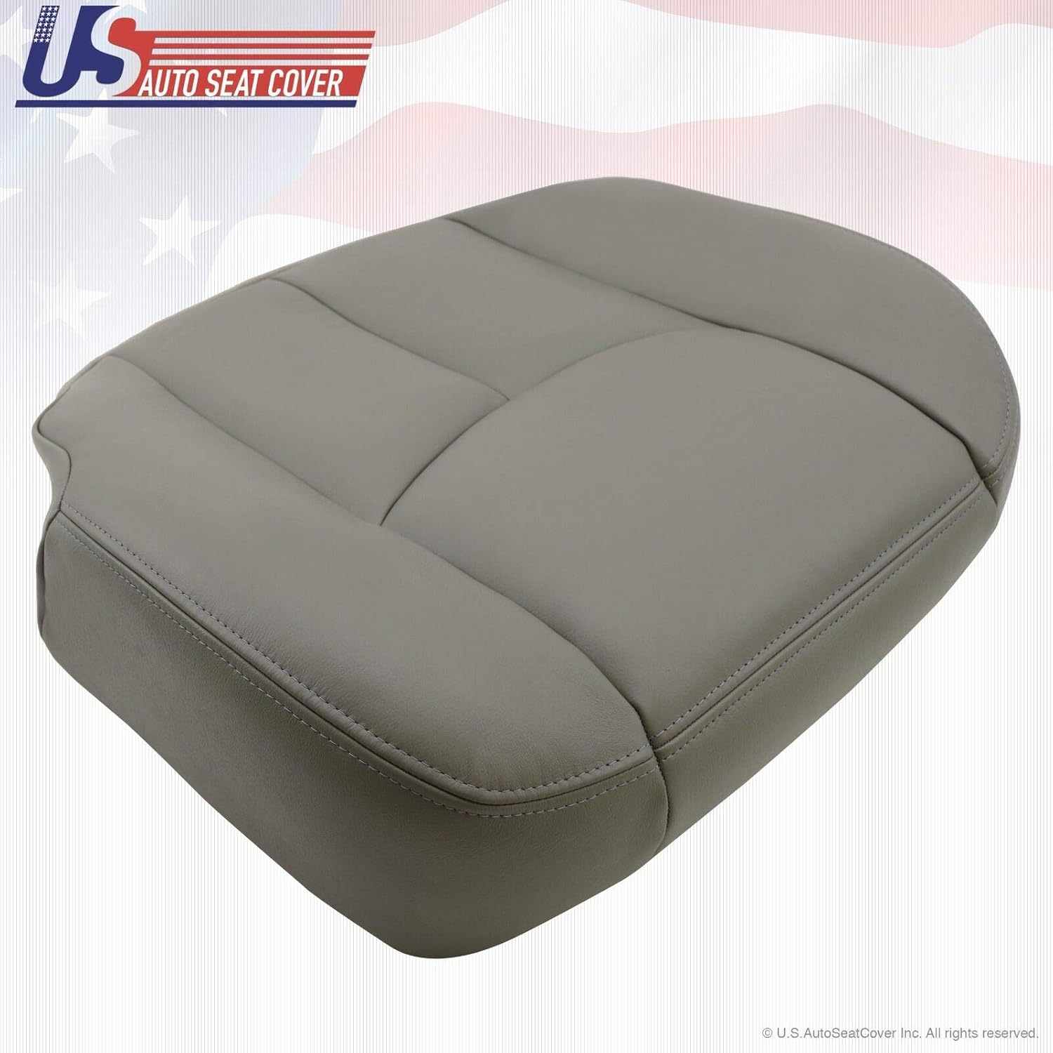 Gray Leather Seat Cover for Chevy Tahoe Suburban G8031