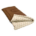 Coleman Autumn Trails Deer 30-Degree Cold Weather Rectangular Adult Sleeping Bag, Brown, 31"x81" O6249
