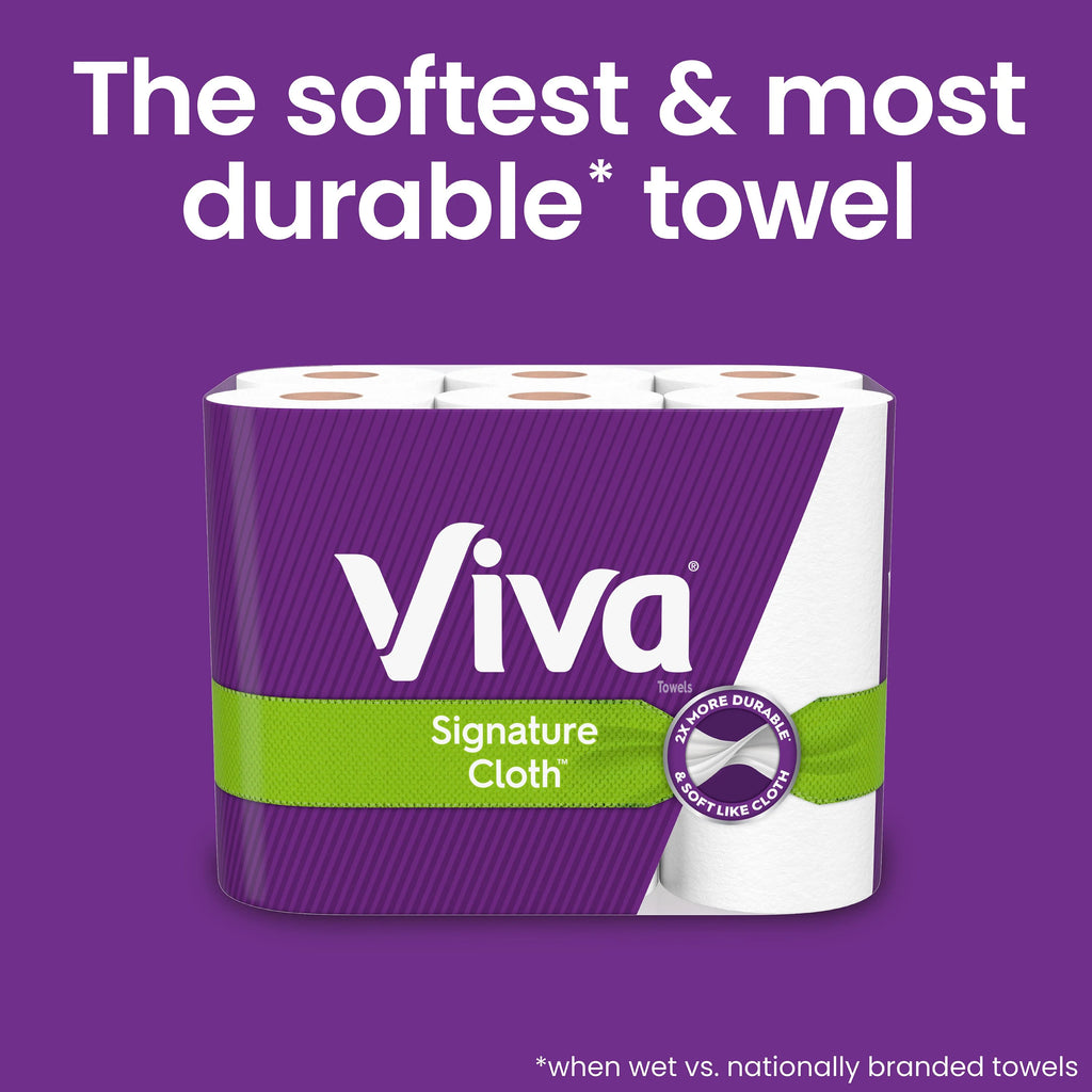 Cloth Paper Towels, 1 Double Roll C809472