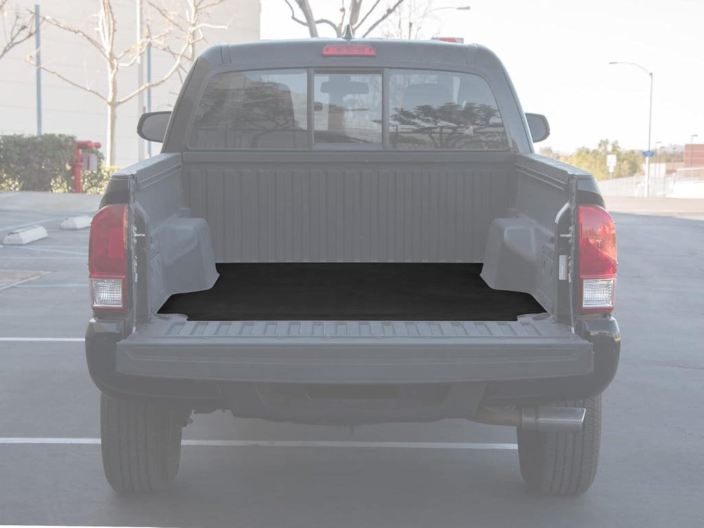 Black Rubber Truck Bed Mat for Toyota Tundra 8 Feet Long Bed N686