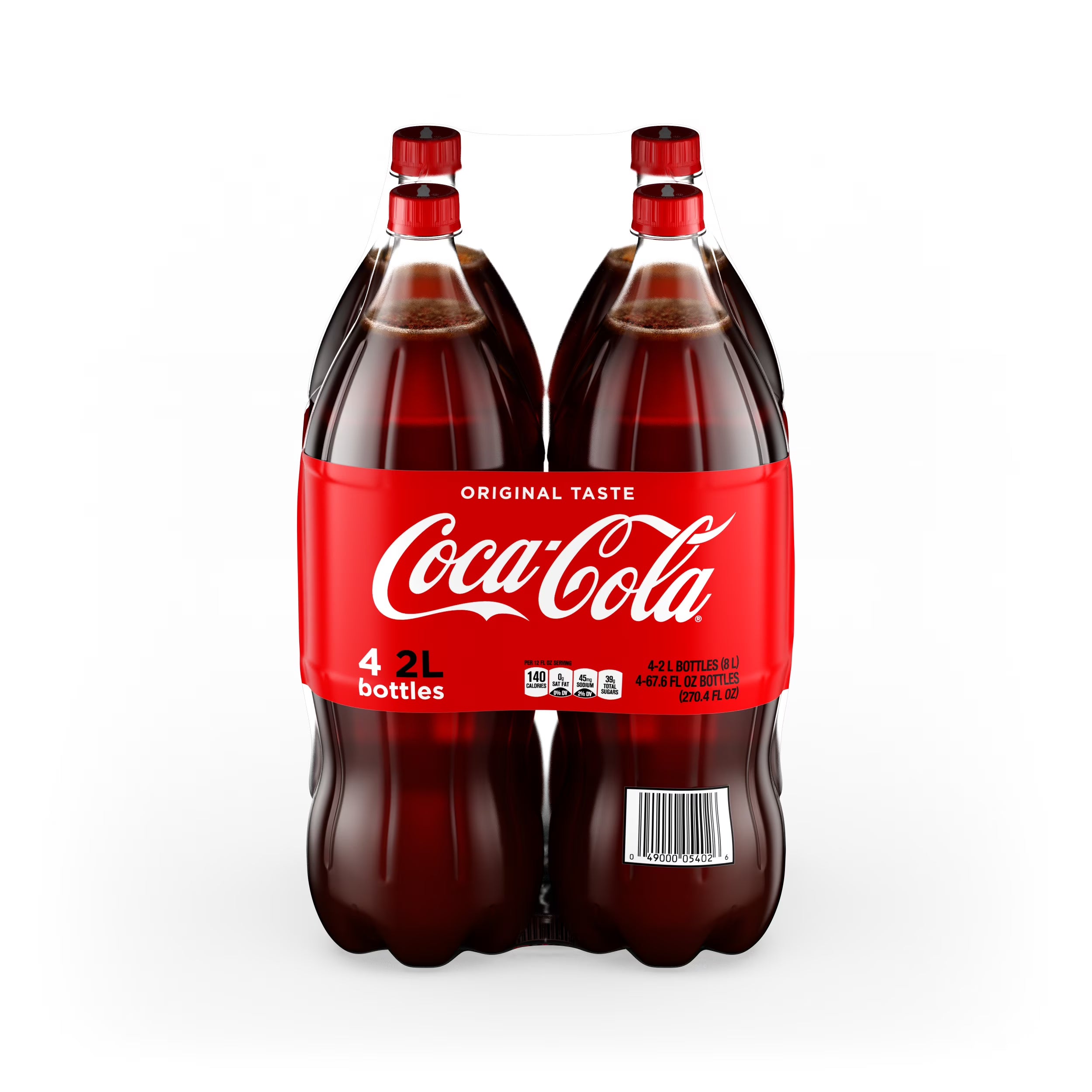 2 Liters Soda Soft Drink, 4 Pack E63001