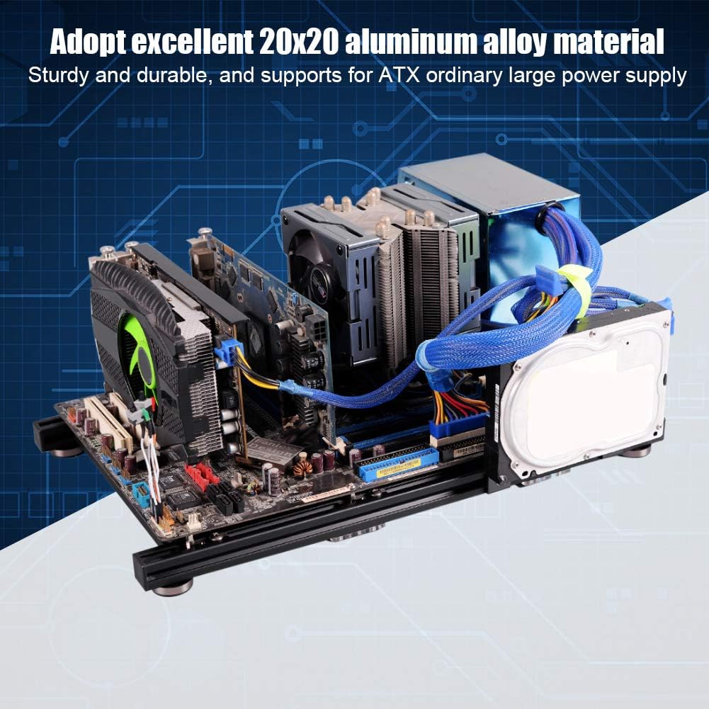 ATX Motherboard Test Bench Open Air Frame Computer Case M2672