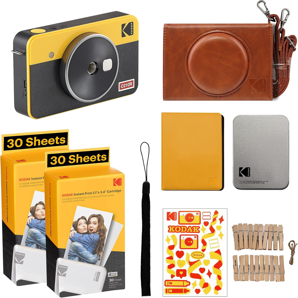 Portable Wireless Instant Camera & Photo Printer D51133