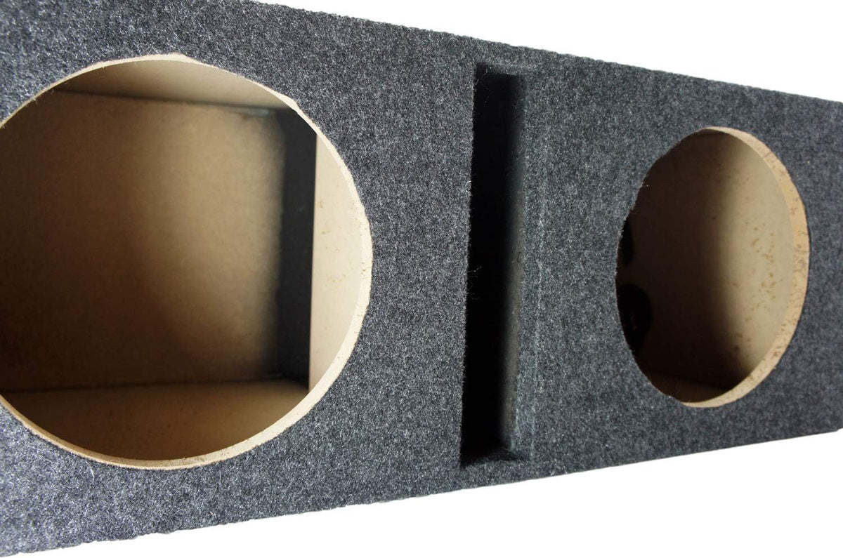 Dual 10" Vented Subwoofer Sub Box Ported Enclosure 5/8" MDF R1014
