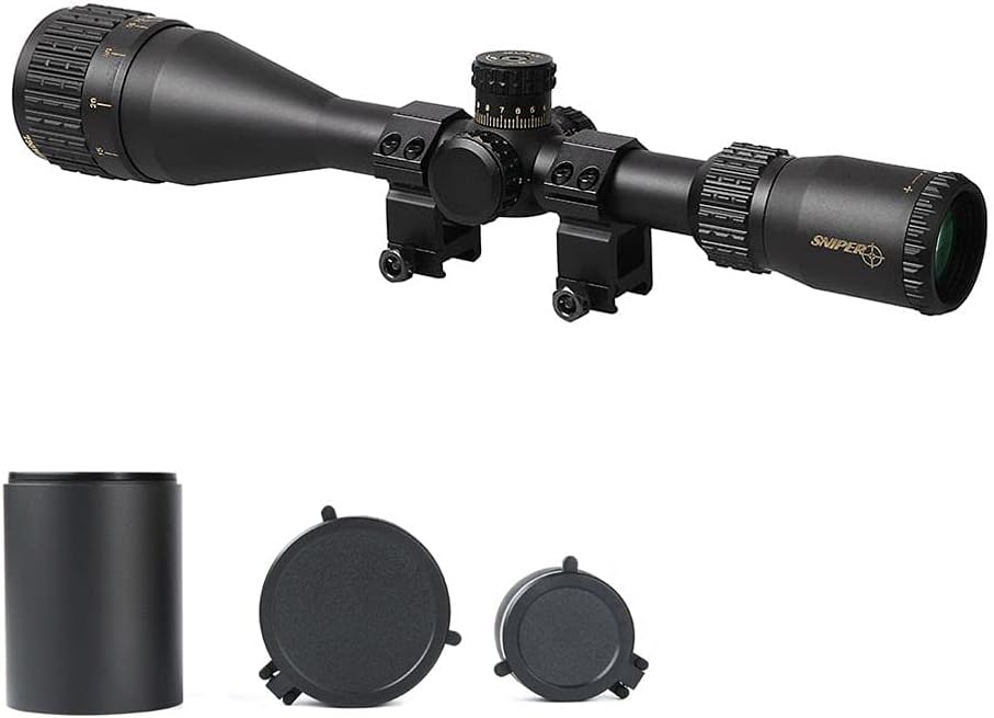 6-24x50 Scope Red/Green/Blue Illuminated Reticle H4066