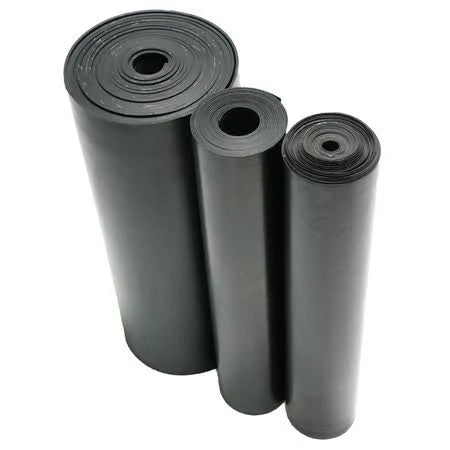 Black 1/4 in. x 36 in. x 240 in. SBR Rubber Sheet E194169
