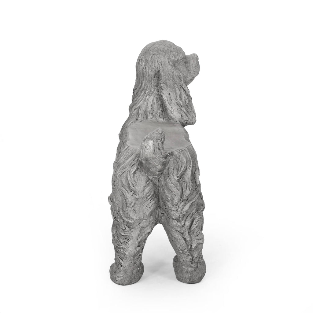 Gray Dog Bench E159