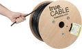 1000ft Red 23AWG 4 Pair Solid Bare Copper Bulk Ethernet Cable I5443