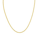 18 Inch 14K Yellow Gold Filled Rope Chain with Lobster Clasp A85088