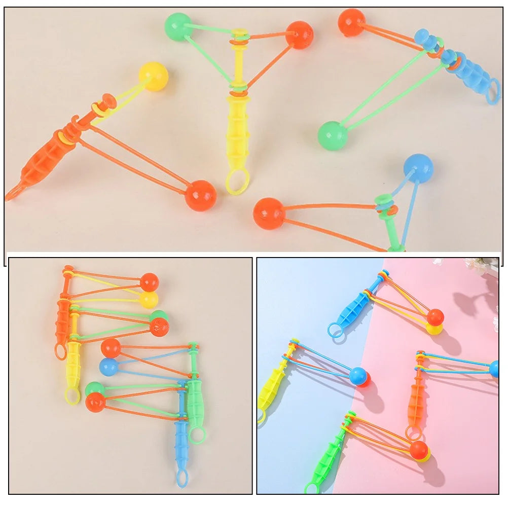 25 Pcs Bumper Ball Outdoor Toy Party Toys Children’s Noise Maker Clackers Noisemakers E19125