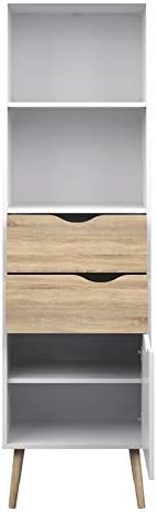 2 Piece Furniture Set with Bookcase and Writing Desk O2221