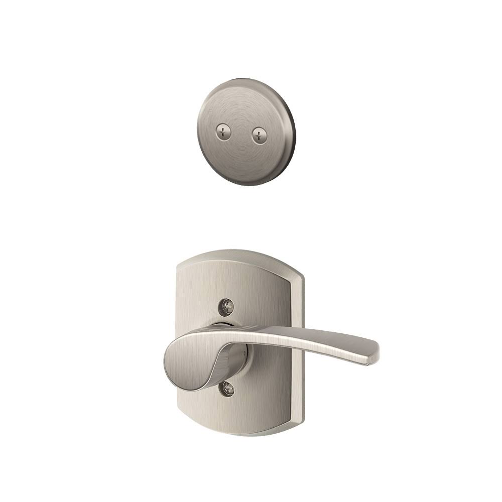 Satin Nickel Dummy Interior Trim C665688