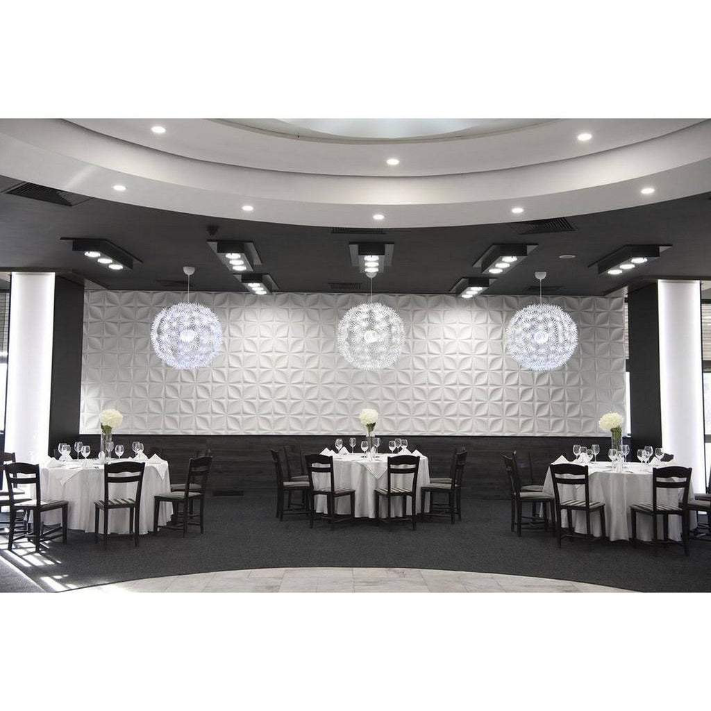 3D Fiber Wall Panelling 60pc N98524