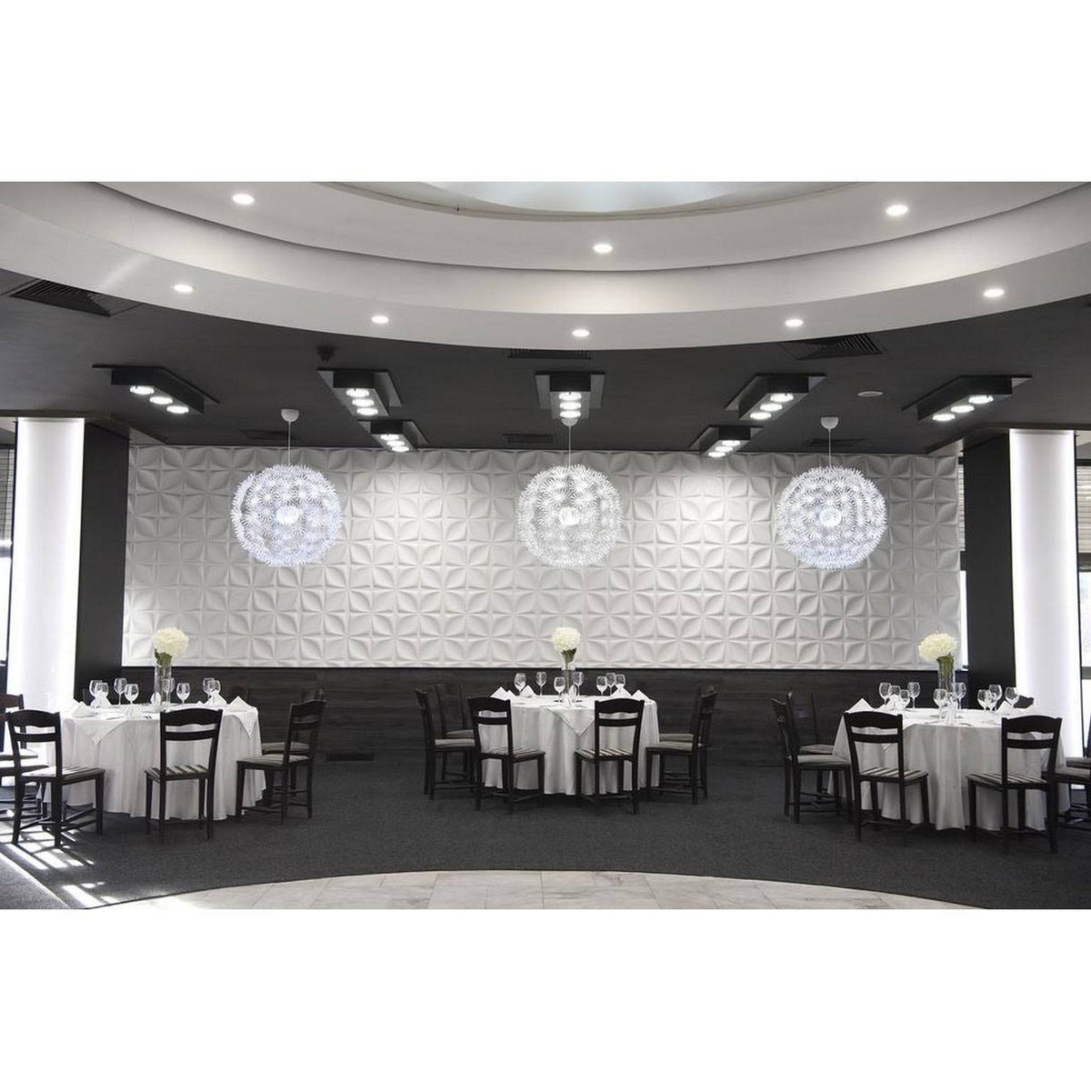 3D Fiber Wall Panelling 60pc N98524