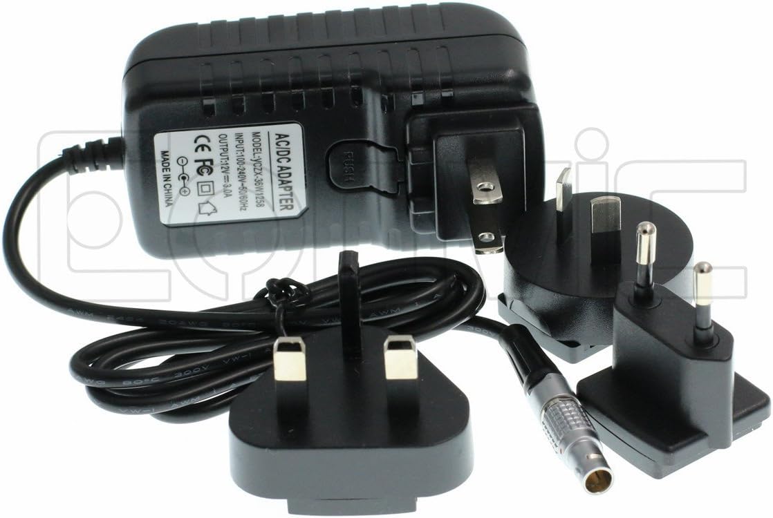 2 Pin to AC Power Supply Cable with US EU Plugs, Pack of 2 V92271