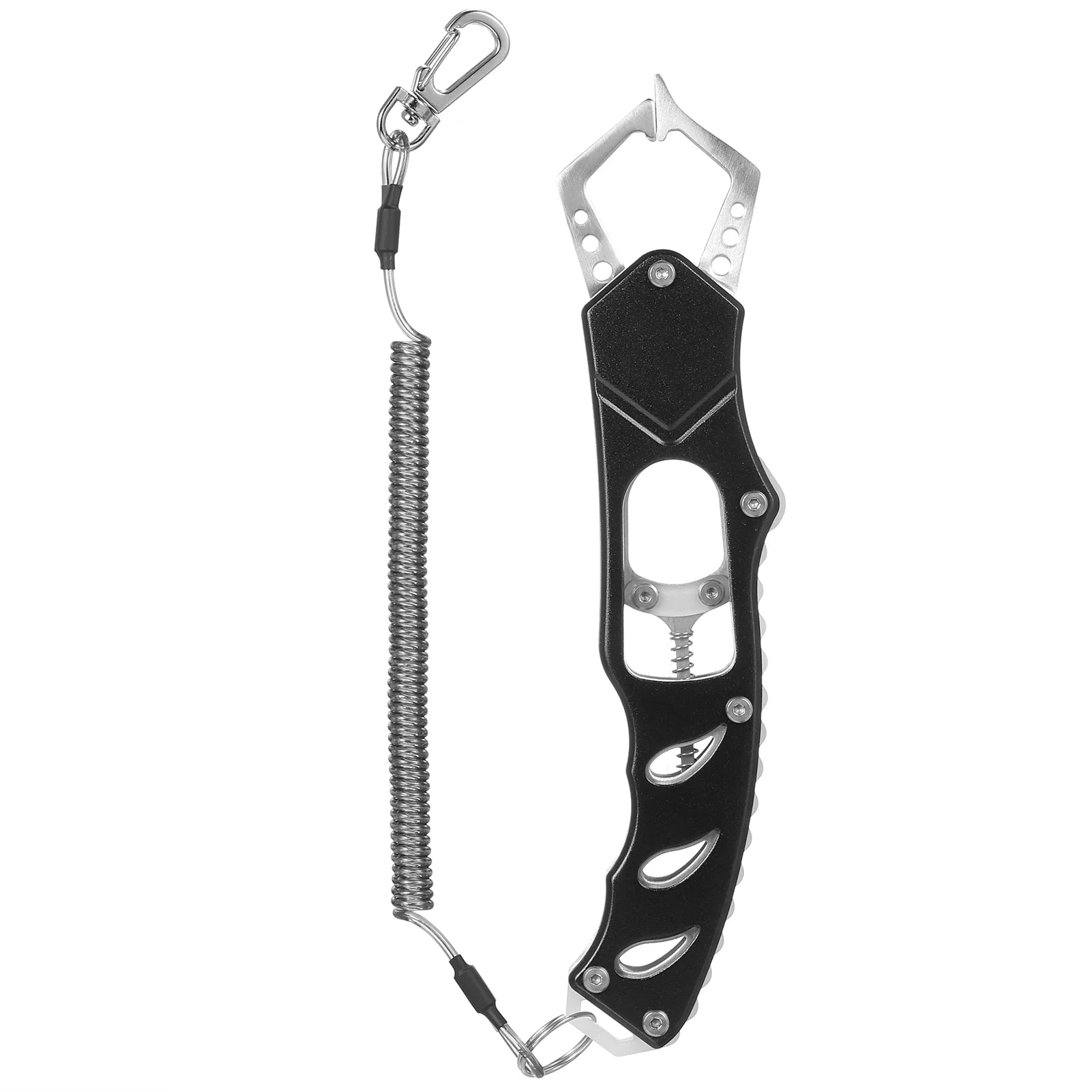 Fishing Tool Combo Kit with Pliers Scissor Fish Gripper Zinger Retractor U85506