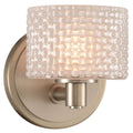 Satin Nickel 1 Light Bath Q961
