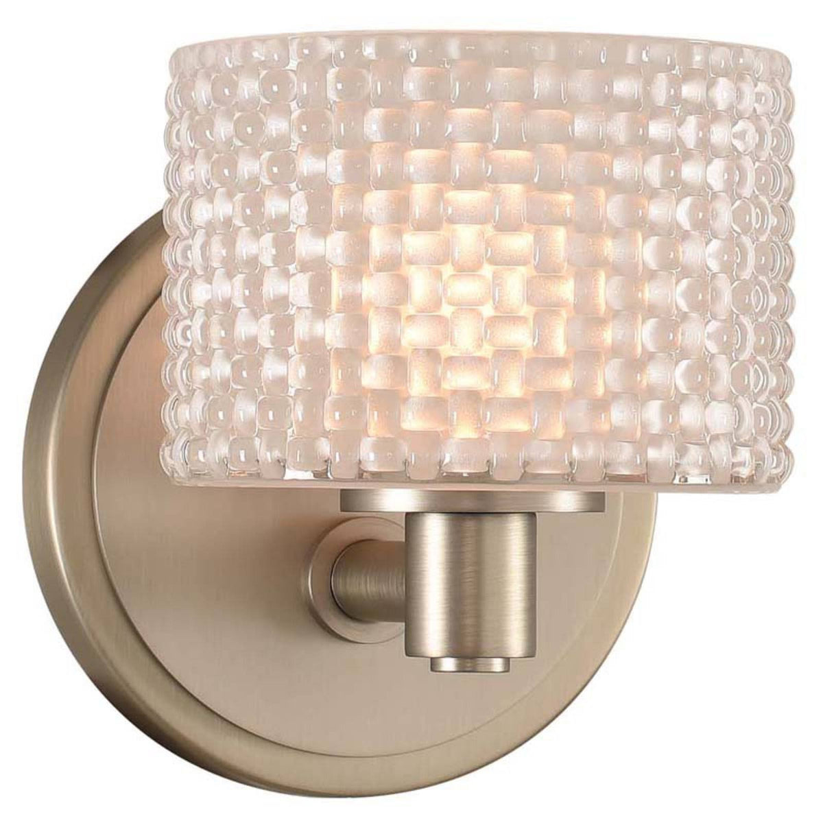 Satin Nickel 1 Light Bath Q961