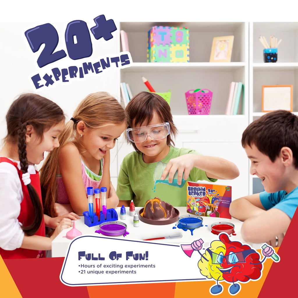 Science Kit for Kids, 21 Science Experiments R281
