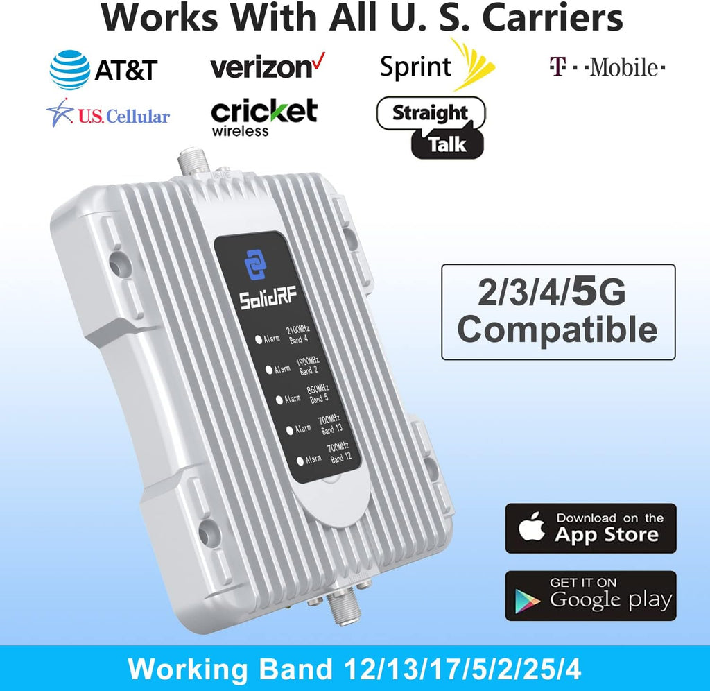 Cell Phone Booster for Car with Magnetic Roof Antenna H363252