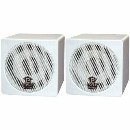 White Mini Cube Speaker J27674