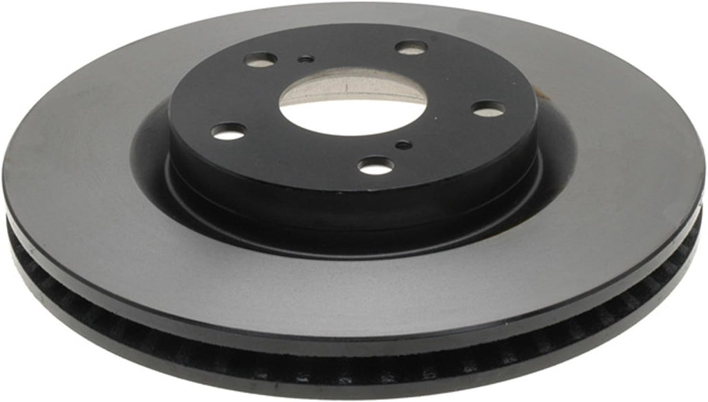 Black Front Disc Brake Rotor Pack of 2 B384382