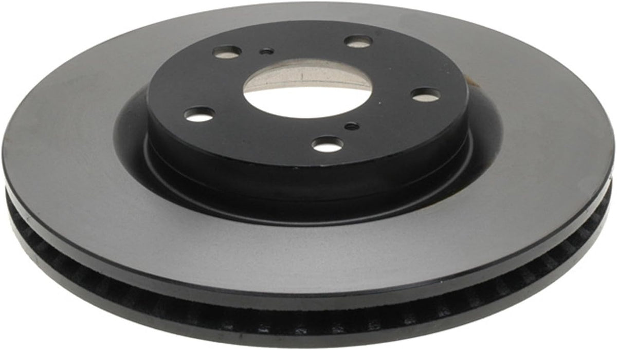Black Front Disc Brake Rotor Pack of 2 B384382