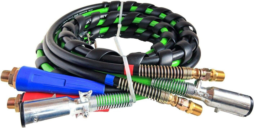 12FT 3 in 1 ABS Electrical and Rubber Air Line Hose Assemblies U377