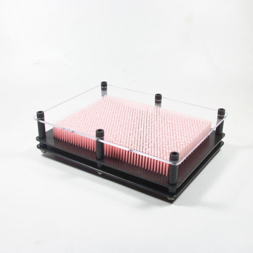 Large Size Pink 3-Dimensional Pin Art Board Toy X594482