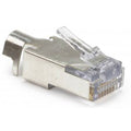 EZ-RJ45 Cat5 5e & 6 Shielded Connectors with External Ground, Pack of 50 T37665