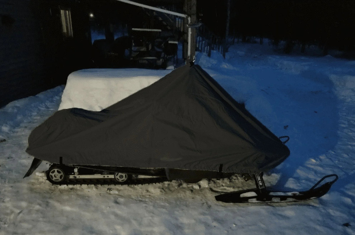 200 Denier All Black Snowmobile Cover H88305