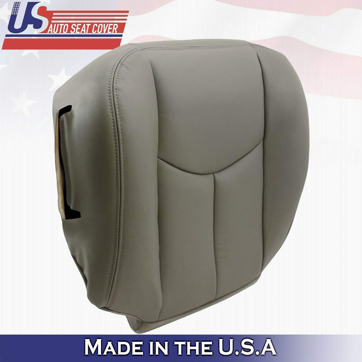 Gray Leather Seat Cover for Chevy Tahoe Suburban G8031