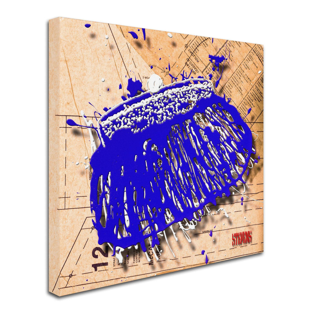 Blue Canvas Art G73303
