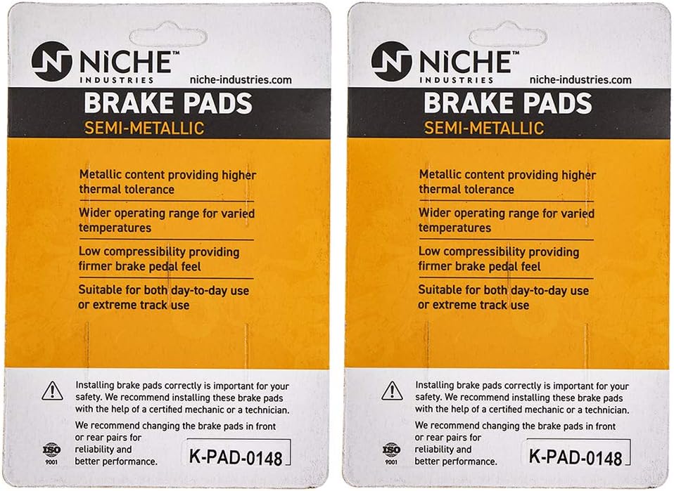 Semi-Metallic Brake Pad Set Pack of 2 K47259
