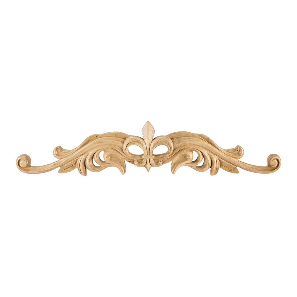 Hand Carved Fleur De Lis Onlay J57130