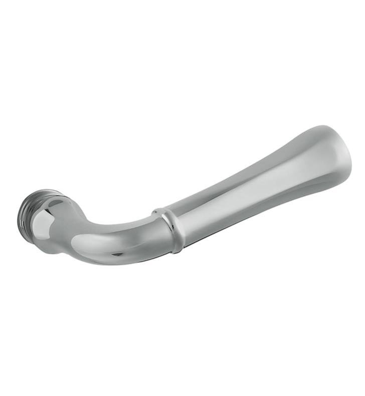 Satin Brass and Brown Single Left Hand Estate Lever R54623