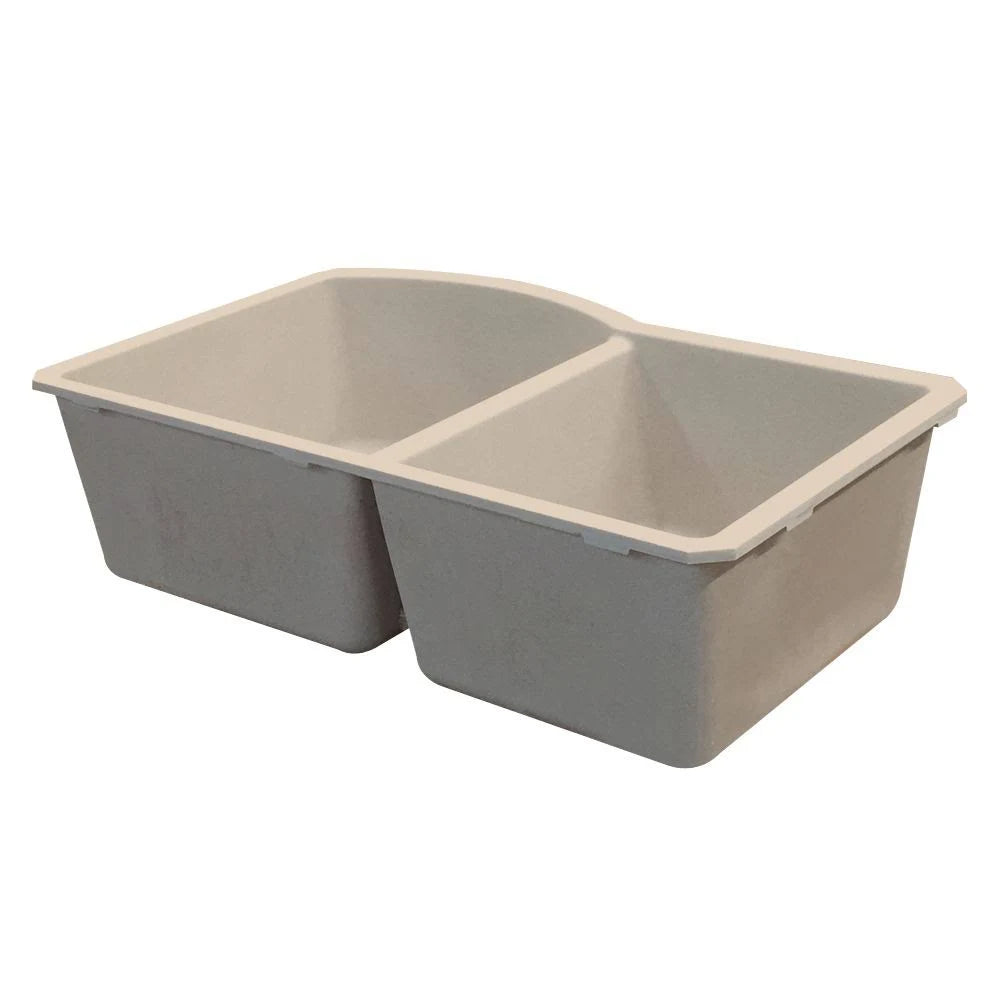 Granite 31-in Undermount Kitchen Sink in Cafe Latte M81849