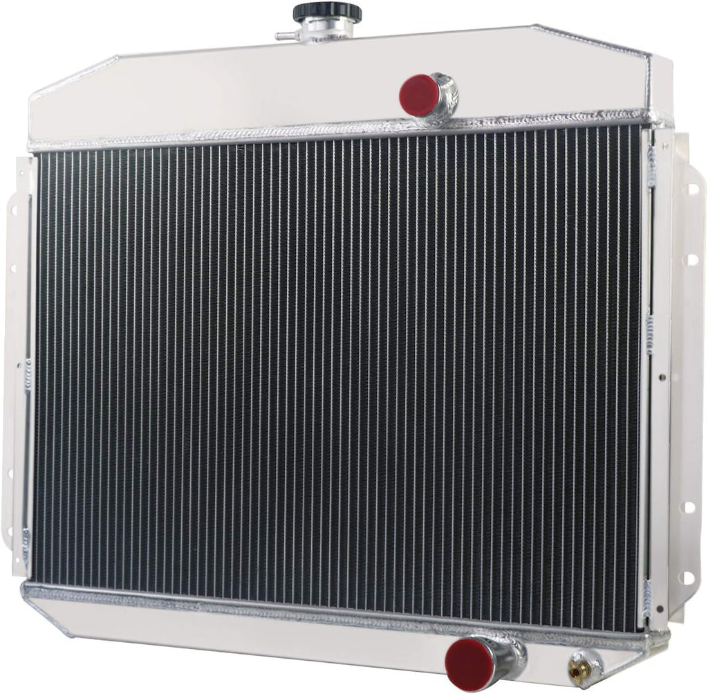 Full Aluminum 4 Row Radiator for Ford F100 F250 F350 Pickup Truck S721