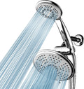 Chrome Finish Rainfall Combo Shower Head with Hand Shower W899930