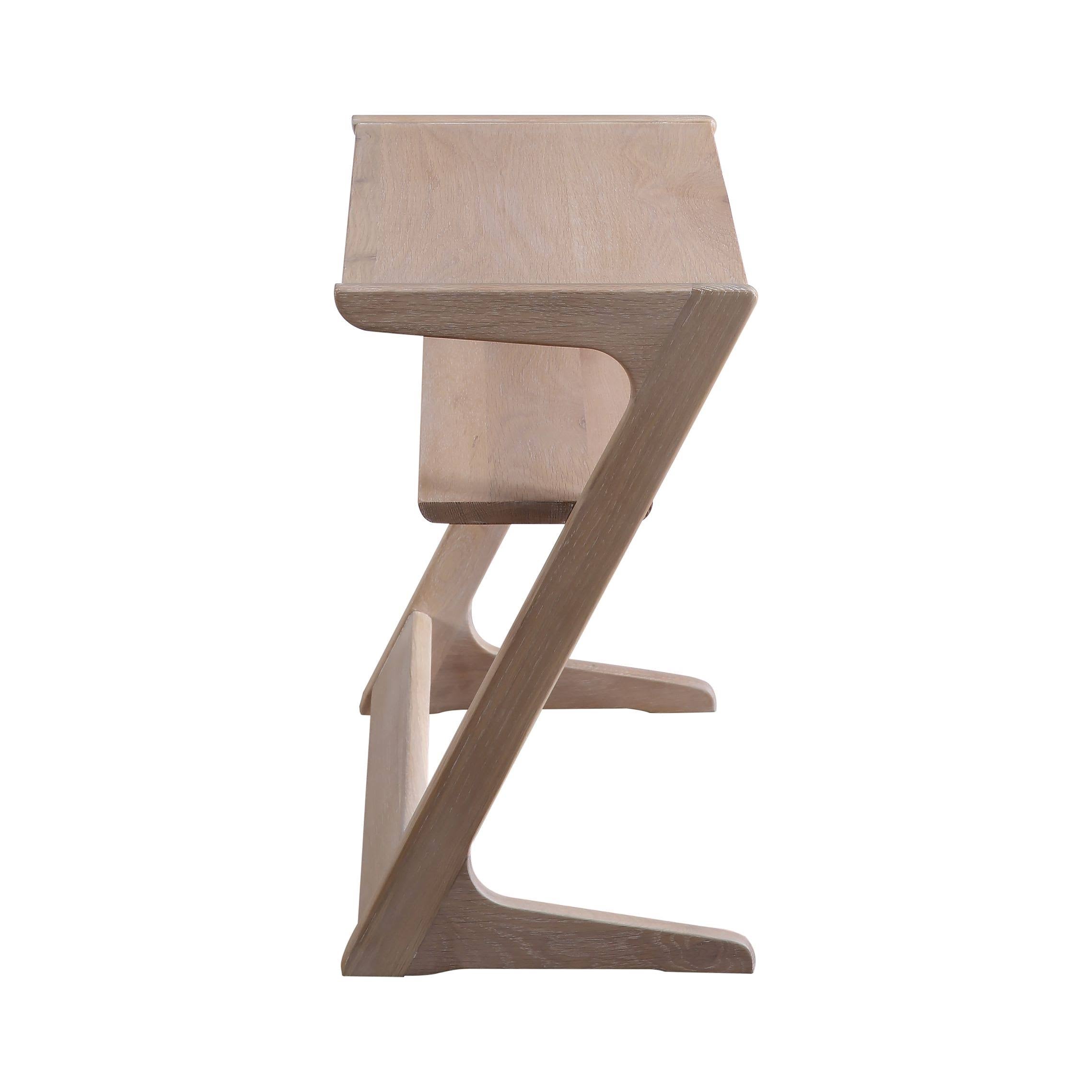 White Oak Accent Table Z38623