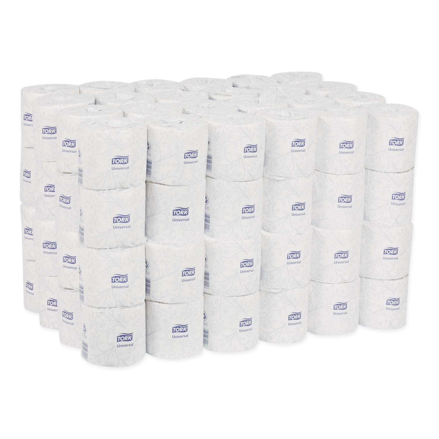 White 1-Ply Bath Tissue, 1000 Sheets/Roll, 96 Rolls/Carton W78282