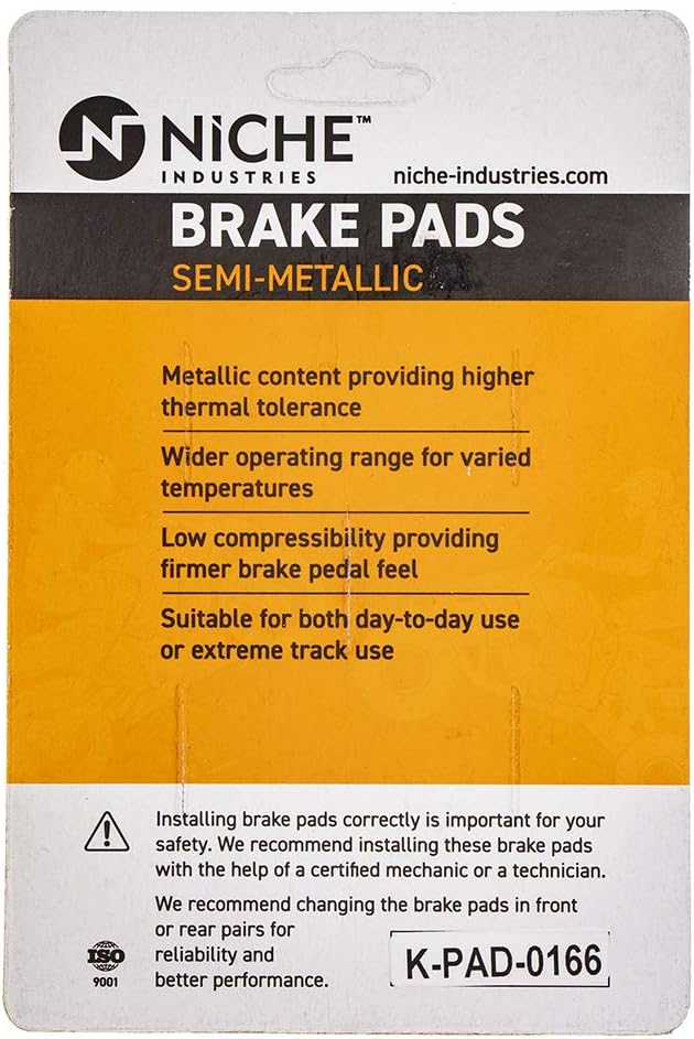 Semi-Metallic Brake Pad Set Pack of 2 K47259