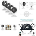 1080p Full HD Wireless Indoor IP Security Camera (4-Pack) L3163