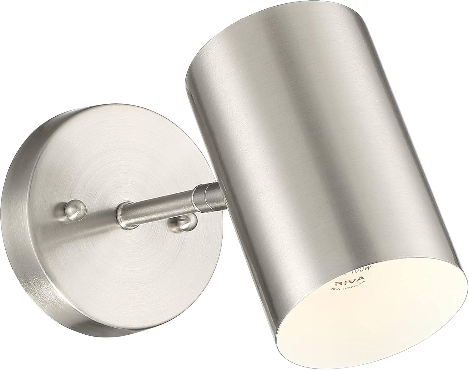 Brushed Nickel Metal Wall Mounted Lamp Light Fixture K4415