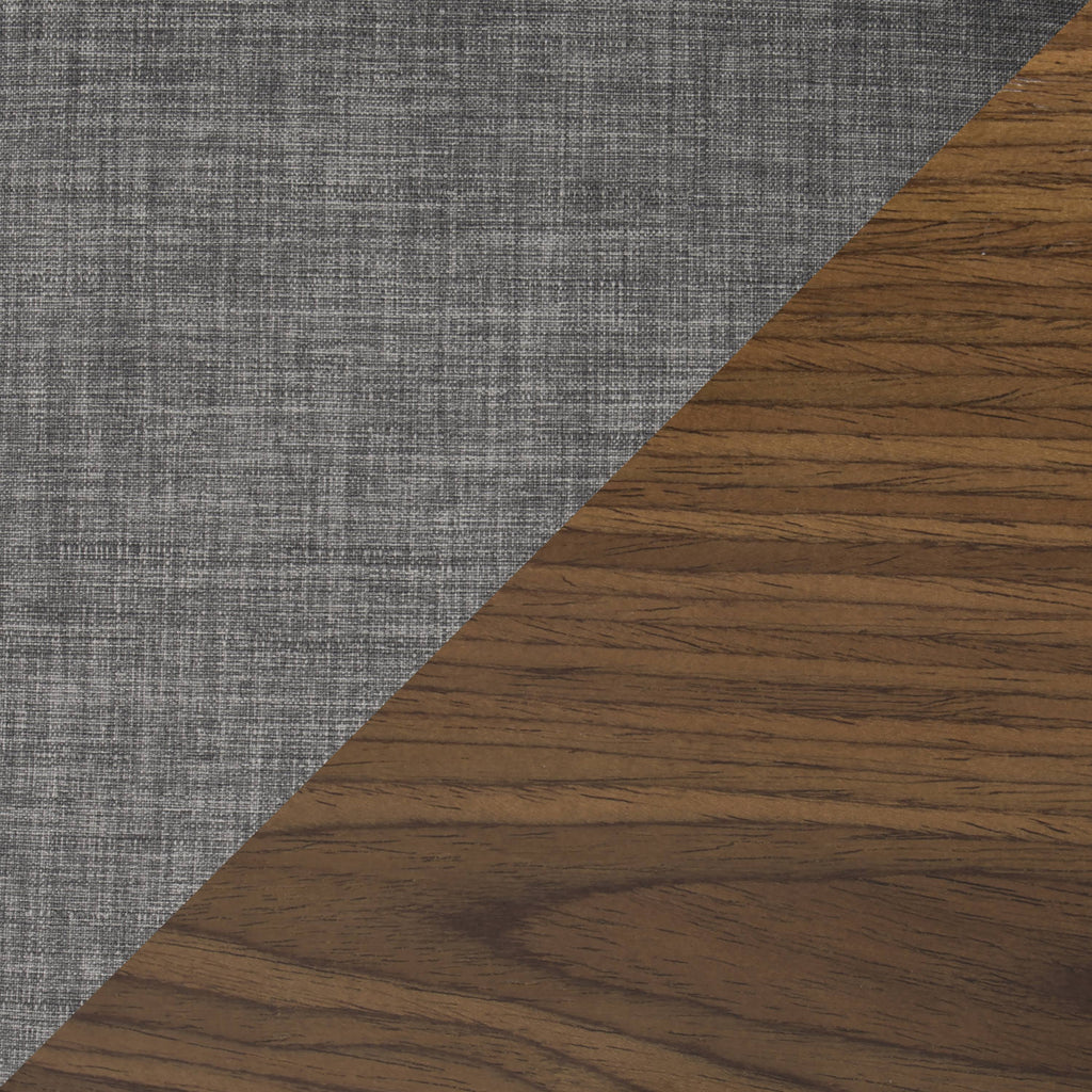 Walnut & Grey Adjustable Barstool Z838
