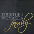 Gray/Gold Wall Decal L171
