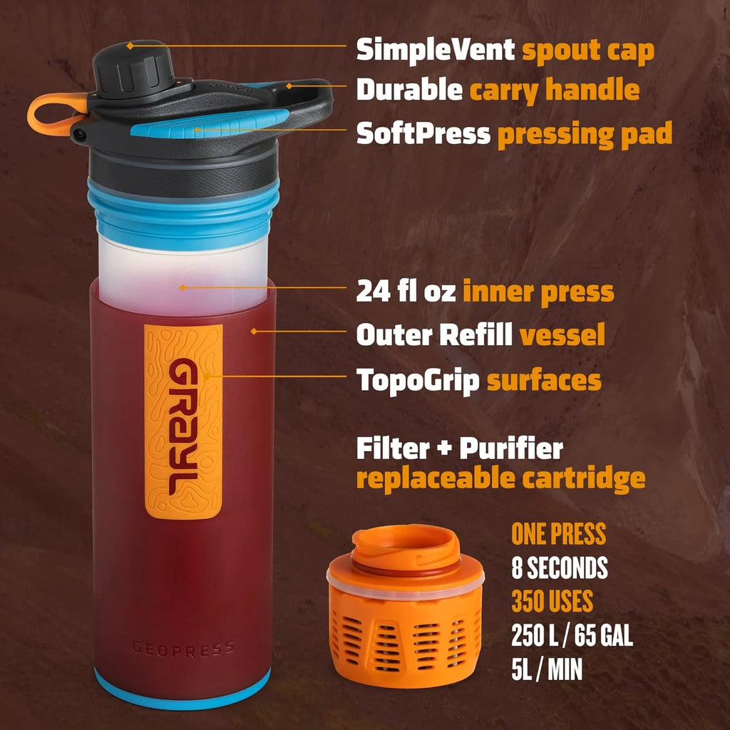 24 oz Water Purifier Bottle O447756