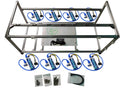 8 PCIe Mining Rig Frame Open Case K2126