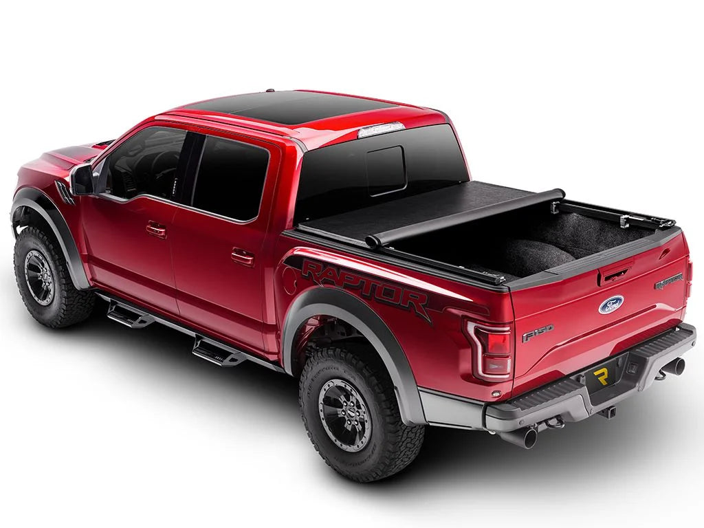 Soft Roll Up Truck Bed Tonneau Cover for Ford F-150 5' 7" Bed J565198