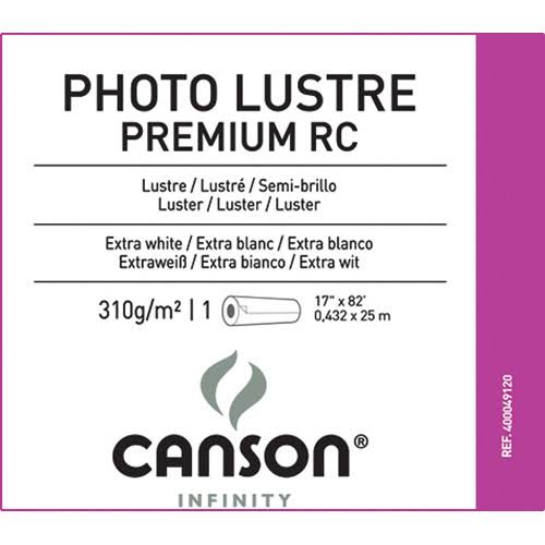 Photo Lustre Premium RC Paper 17x22 82 Roll C1018
